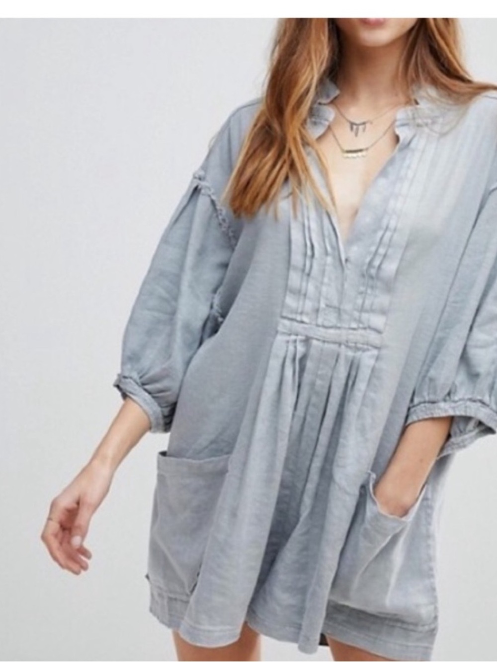Free people Tomboy slouchy Romper - Picture 2 of 8
